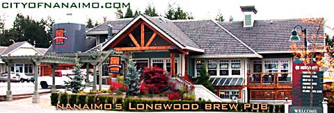 Photo of Longwood Brew Pub in Nanaimo CLICK TO CityofNanaimo.com HOME PAGE